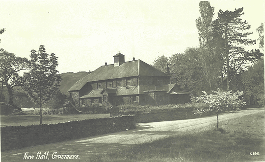 old picture of village hall